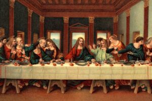 last supper painting