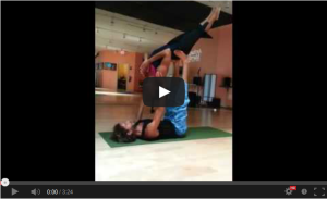 flying yoga positions first time